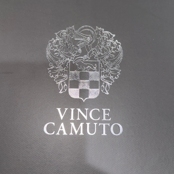 BNIB Vince Camuto Block Heeled Shoes | Taupe & Silver Snake Pattern | Size 10.5 - Picture 4 of 7